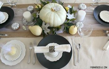 Rustic Elegance Thanksgiving Table