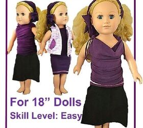 super easy no sew 18 doll clothes