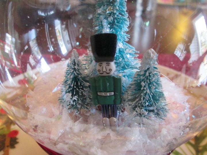 easy snow globe ornament made simple come see, christmas decorations, crafts, seasonal holiday decor