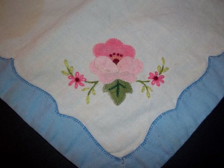 q framing old linens, home decor, wall decor, The design to be framed Very old linen
