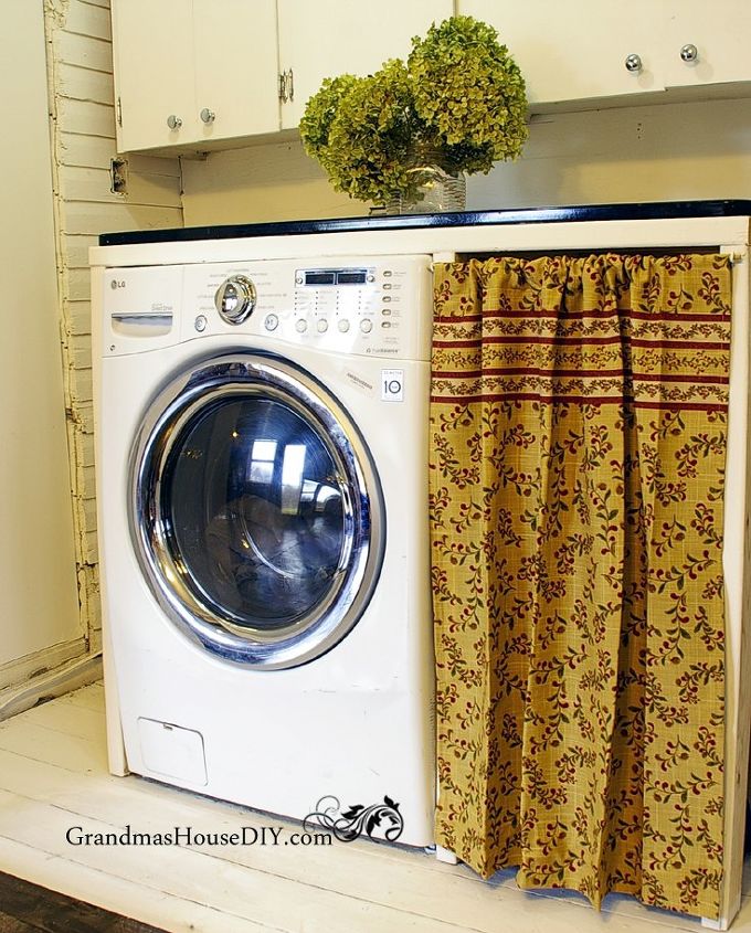 our laundry room gets spruced up with some paint and built ins, closet, diy, home improvement, laundry rooms, storage ideas, woodworking projects