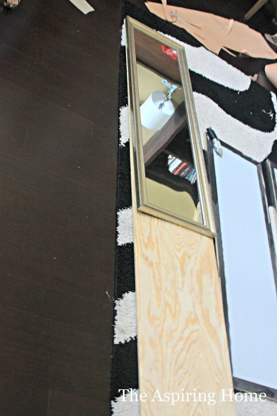 diy mirror room divider in 6 easy steps, diy, home decor, living room ideas, woodworking projects