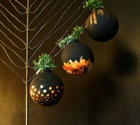 i made some christmas ornaments to match my living room, christmas decorations, crafts, seasonal holiday decor