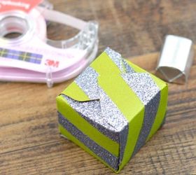diy glittering gift and treat boxes, crafts