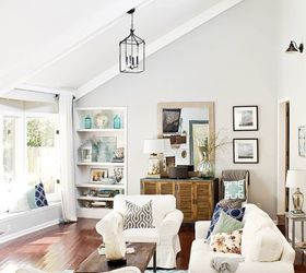 Transforming a Dark, Outdated Living Room Into a Light and Airy Space.
