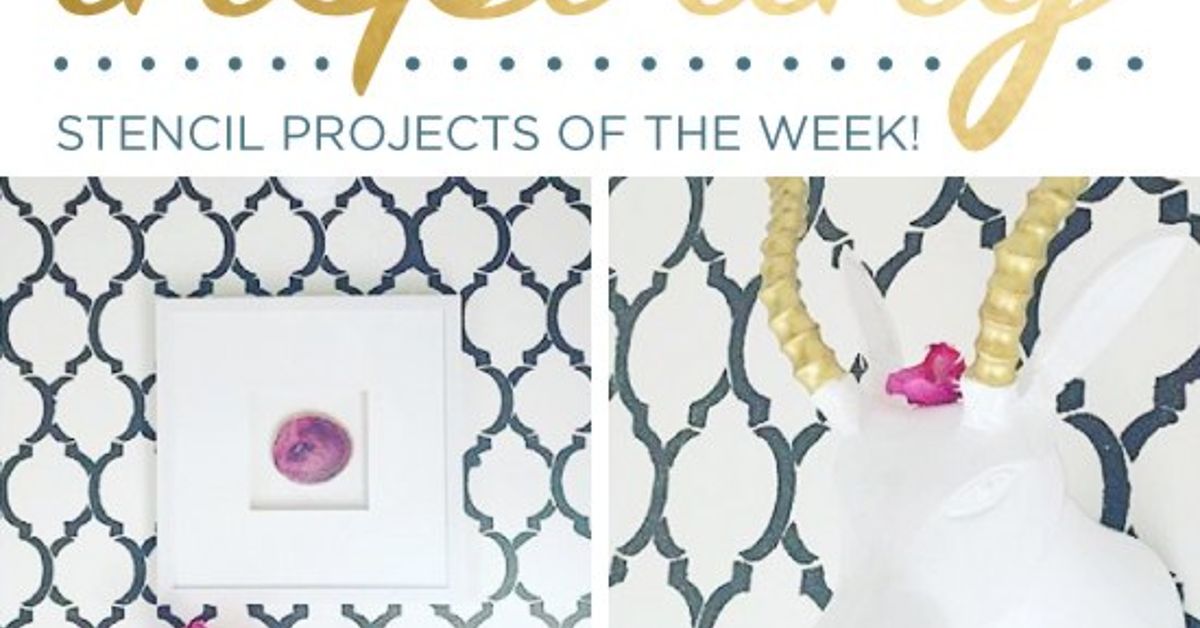 Inspiring Stencil Projects Hometalk