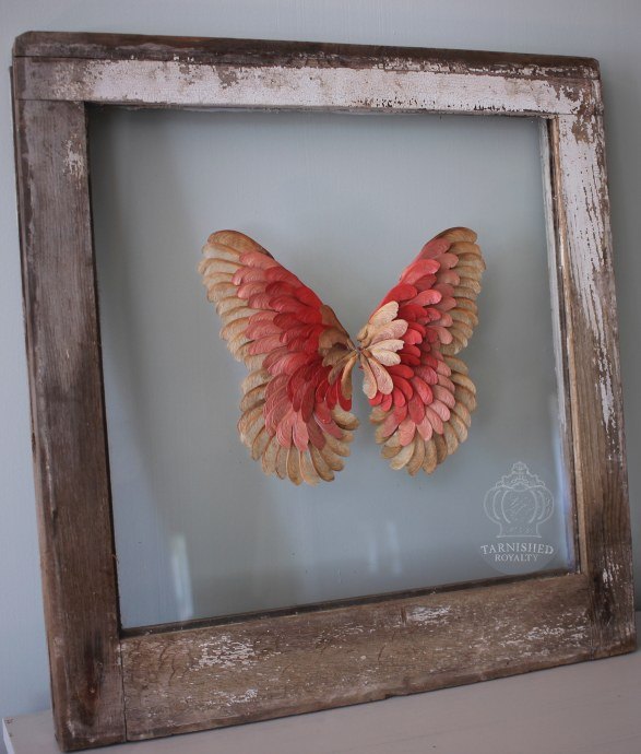 Maple Seed Butterfly Art  Hometalk Maple Seed Butterfly Art  Hometalk