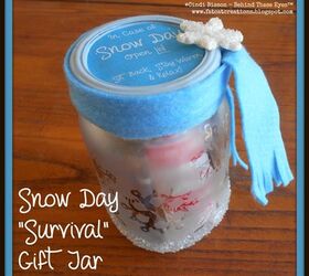 DIY Snow Day Survival Mason Jar
