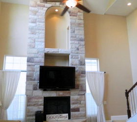 q how to redesign decorate this ugly fireplace, fireplace makeovers, fireplaces mantels, home decor, living room ideas
