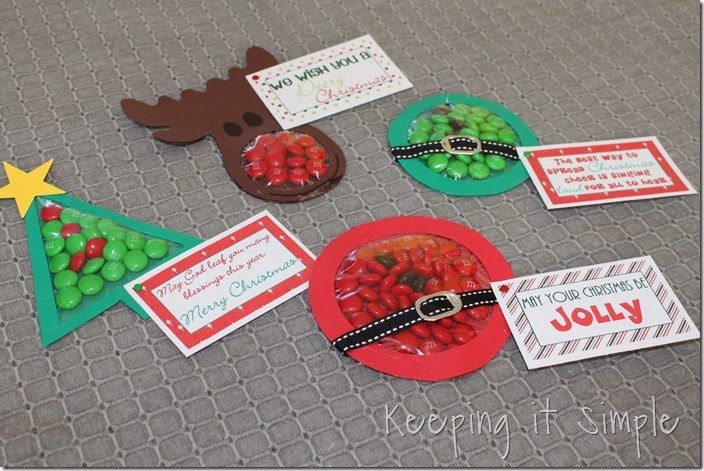 easy christmas candy pouches, christmas decorations, crafts, how to, seasonal holiday decor