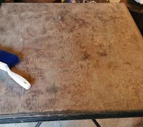 3 linoleum covered vintage table challenge, diy, painted furniture, repurposing upcycling