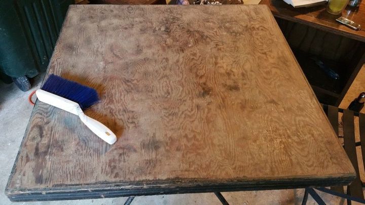 3 linoleum covered vintage table challenge, diy, painted furniture, repurposing upcycling