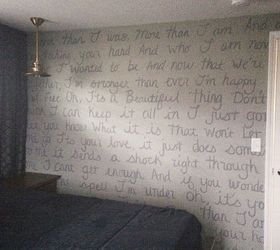 wedding song lyrics by sarah clemens, bedroom ideas, painting, wall decor