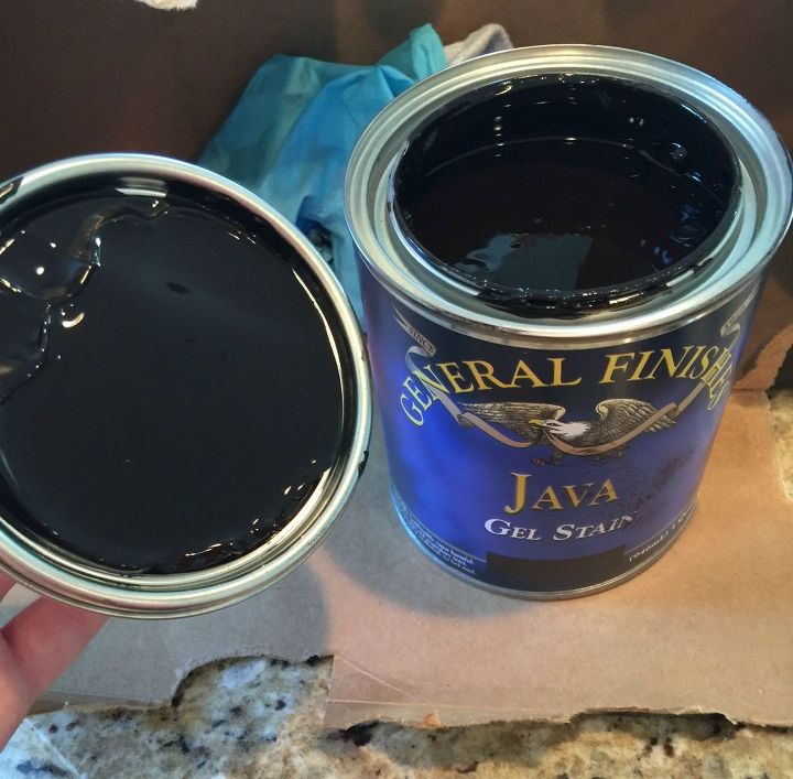 rehacer la puerta de la despensa tinte fcil con java gel stain
