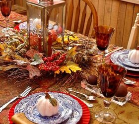 my fall table, seasonal holiday decor