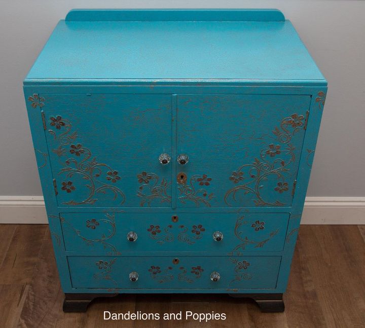 inspired by van gogh, painted furniture