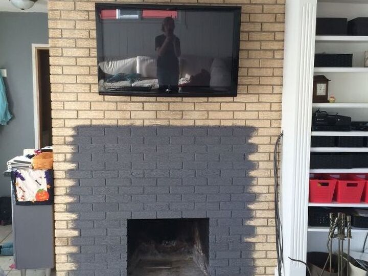 q where to put the mantle and tv, fireplace makeovers, fireplaces mantels, home decor, home decor dilemma, living room ideas