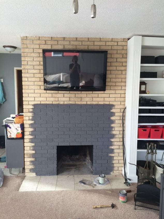 where to put the mantle and tv