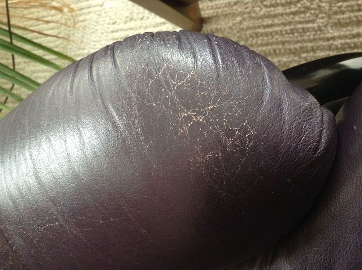 can you dye cracks in leather furniture
