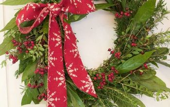 how to make an evergreen christmas wreath or garland for free christmas decorations crafts - An Evergreen Christmas how to make an evergreen christmas wreath or garland for free christmas decorations crafts - An Evergreen Christmas