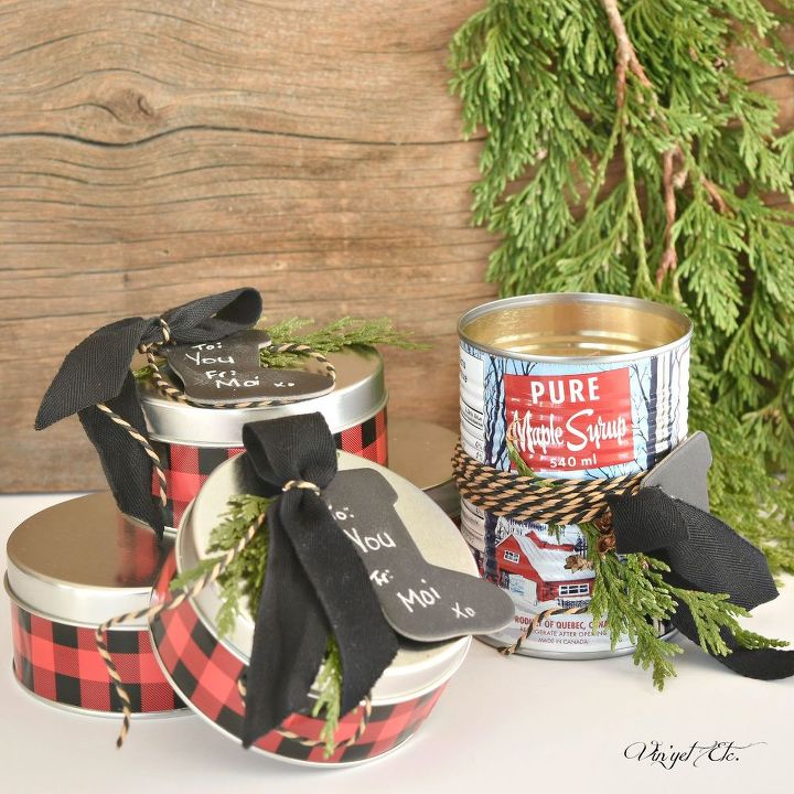 diy maple candle a roots knock off christmas gift ideas, christmas decorations, crafts