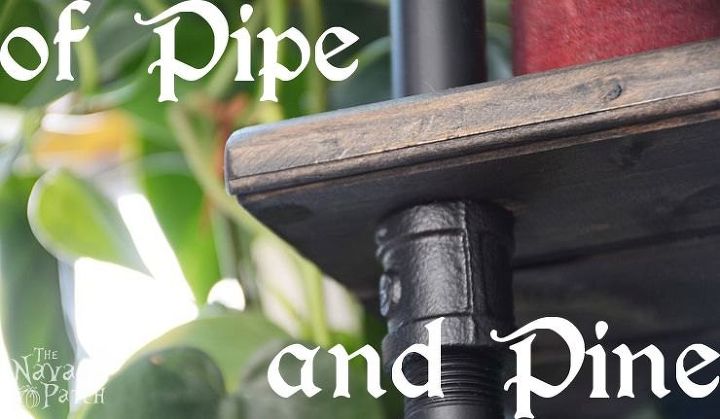prateleiras industriais black pipe e diy pine