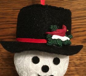 mr mrs frosty ornaments, christmas decorations, crafts, seasonal holiday decor