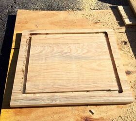 diy turkey cutting board, diy, woodworking projects, This is after the router cut the gutter