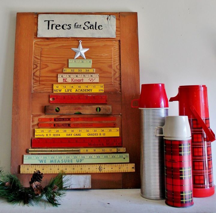 my junky vintage christmas tree, christmas decorations, crafts, seasonal holiday decor