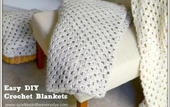 Easy DIY Crochet Blankets!