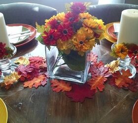 great easy affordable last minute thanksgiving decorations, seasonal holiday decor, thanksgiving decorations, Tablescape two