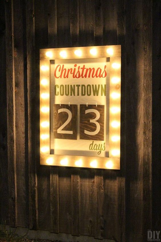 outdoor christmas days until christmas sign christmas decorations crafts seasonal holiday decor - Countdown Till Christmas Decoration outdoor christmas days until christmas sign christmas decorations crafts seasonal holiday decor - Countdown Till Christmas Decoration