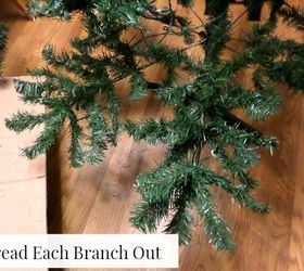 how to make the most of a cheap christmas tree, christmas decorations, how to, seasonal holiday decor