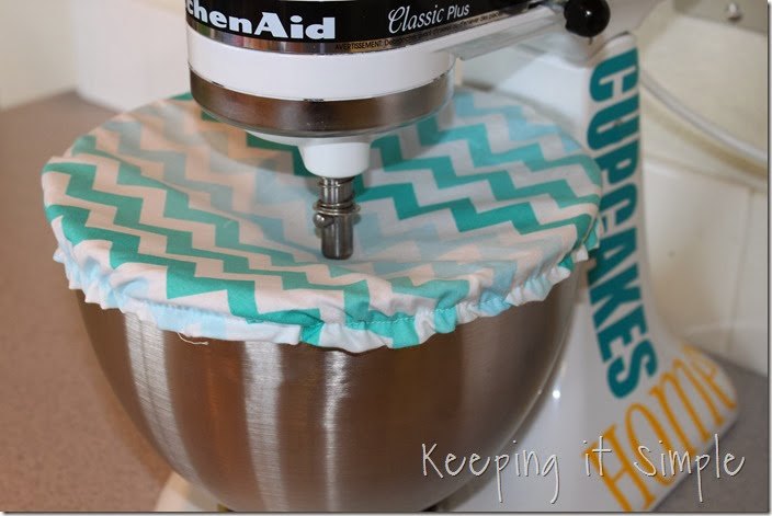 kitchen aid bowl cover tutorial, crafts, how to