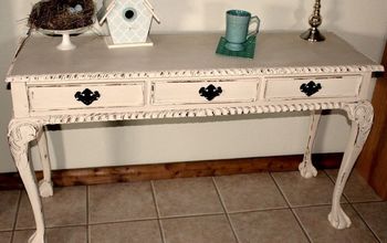 Easy Project :Chalk Painted Sofa / Entry Table