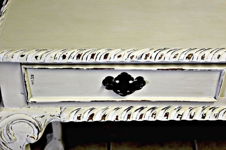 proyecto fcil sof mesa de entrada pintada con tiza