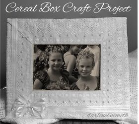 cereal box craft project, crafts, repurposing upcycling