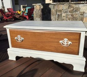 Sentimental Old Dresser Into A Beautiful Storage Bench Hometalk