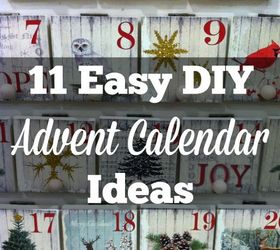 11 Easy DIY Advent Calendar Ideas