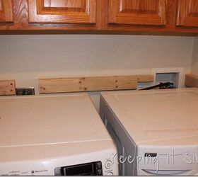 how to turn a door into a laundry room table diy, diy, doors, how to, laundry rooms, painted furniture, repurposing upcycling
