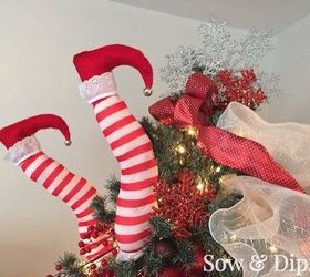 DIY Elf Legs, Holiday Humor!