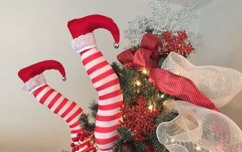 DIY Elf Legs, Holiday Humor!