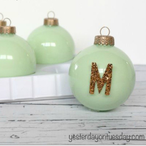 s 23 breathtaking ways to dress up a plain plastic or glass ornament, crafts, Turn one jadeite with paint