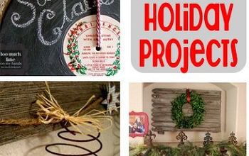 Upcycled and Thrifty Christmas DIY Projects
