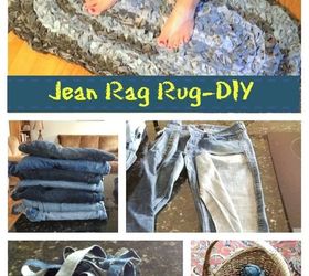 denim rug give old jeans new life diy, reupholster