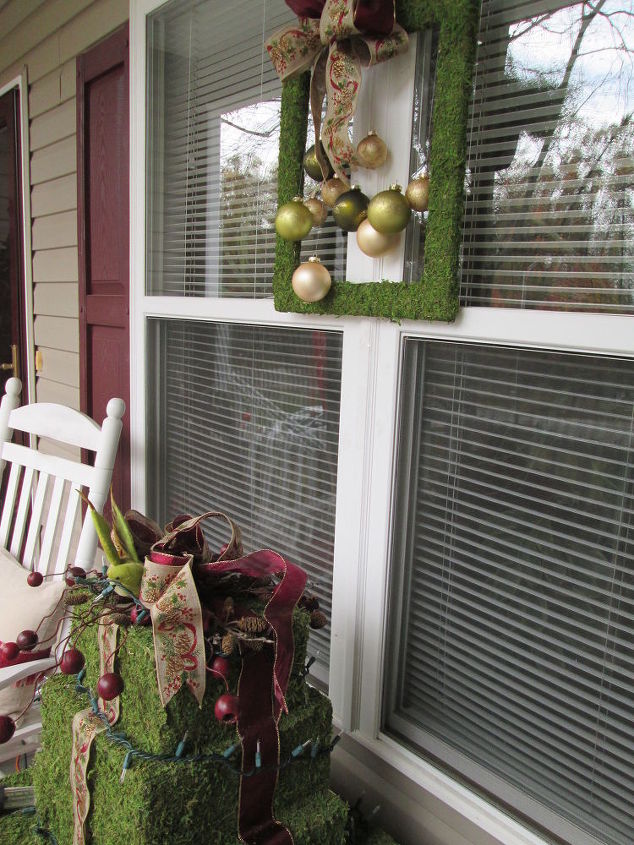 come see the many uses for moss cover for the holidays, christmas decorations, crafts, seasonal holiday decor