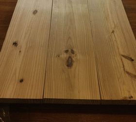 how to create a simple inexpensive diy table, diy, how to, painted furniture, woodworking projects, Wood Screwed Together for Table Top
