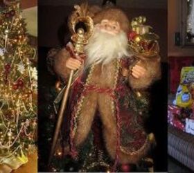 a few christmas trees over the years, christmas decorations, seasonal holiday decor