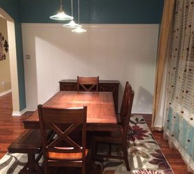 transformation dining rm entry hall weekend, dining room ideas, foyer, home decor