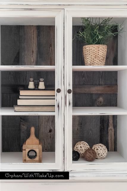 rustic farmhouse china cabinet
